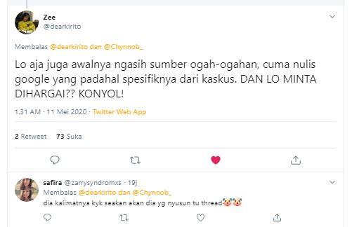 Apa Pendapat Lo Soal Thread di Twitter yang Copas Thread Kaskuser Tanpa Sumber?