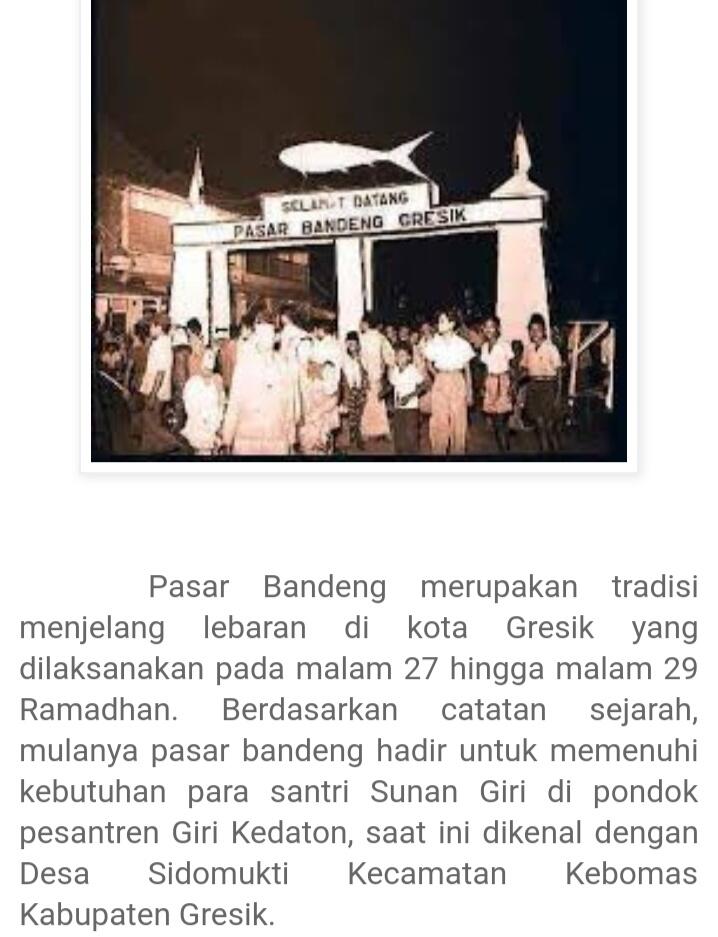 &#91;COC_Regional_Serentak2020&#93; Ada Apa Dengan Tradisi Pasar Bandeng Gresik