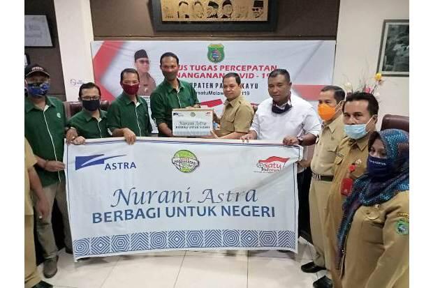 Gugus Tugas Pasangkayu Terima Bantuan Sembako dari Astra Grup