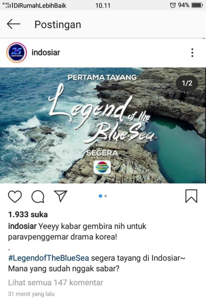 Lee Min Hoo kembali gencarkan Fansnya di Indonesia.