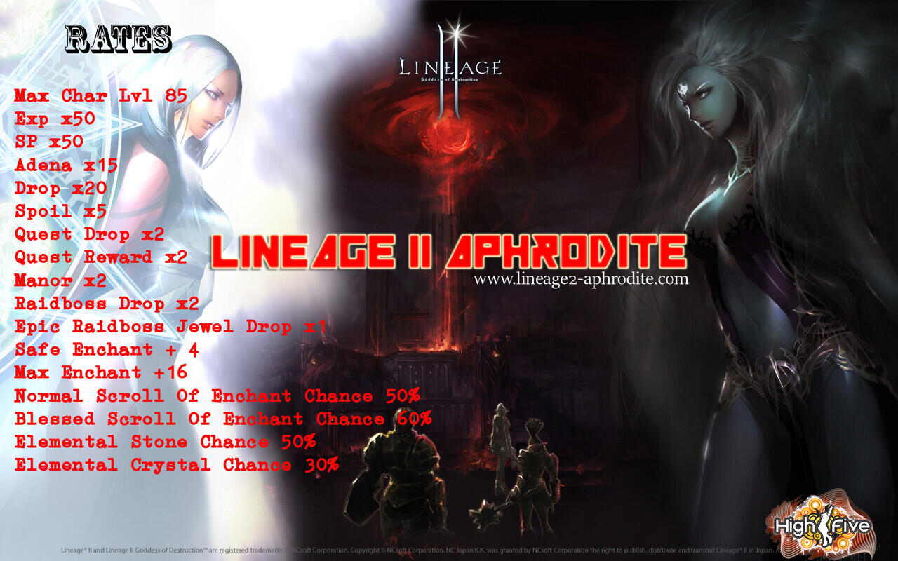 Lineage 2 Unofficial PRIVATE SERVER Indonesia High Five Client