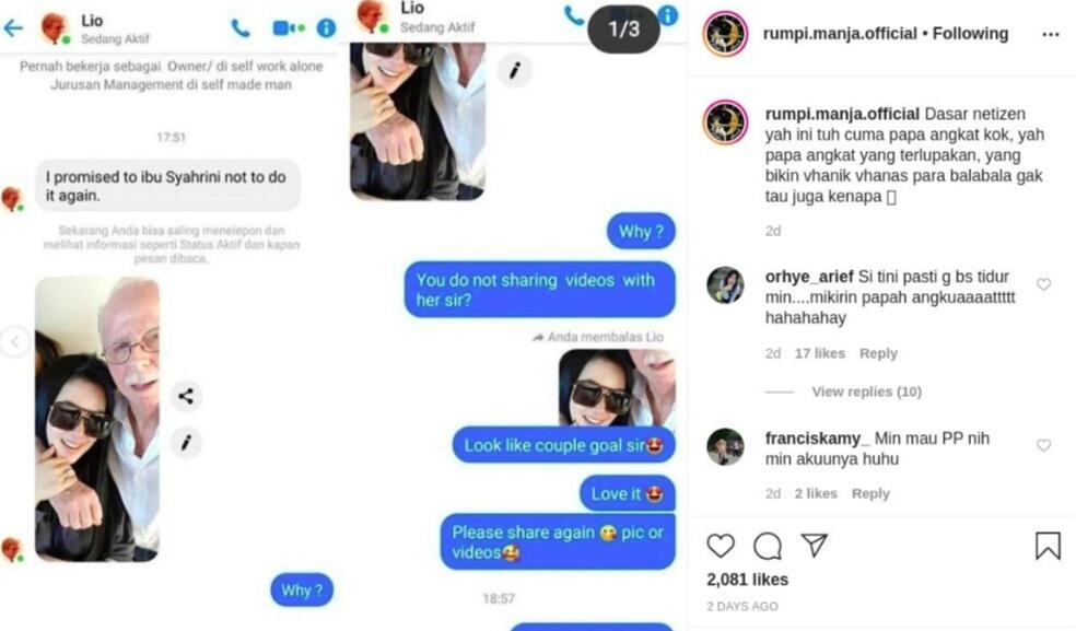 Papa Angkat Kupas Borok Syahrini:Keranjingan Aki2,Menginap dengan Laki-laki Tua Lain