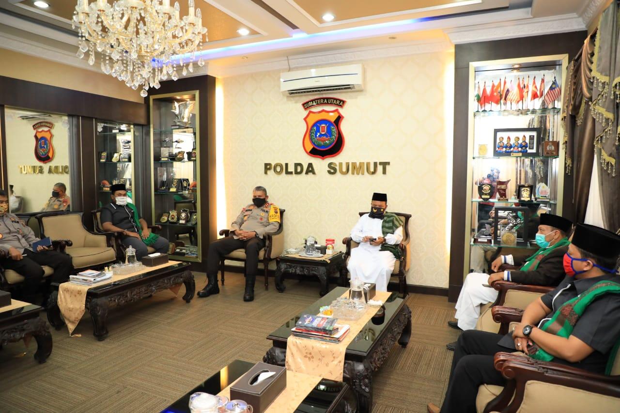 Kapoldasu Terima Adudensi Ustadz Rumah Sahabat Da'i Sumut