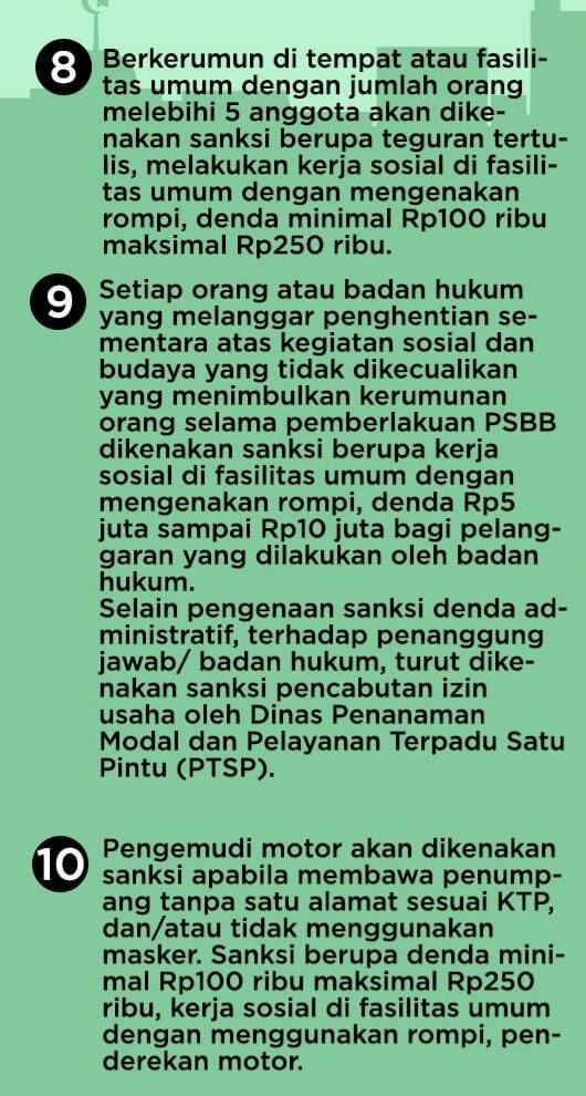 Informasi Seputar Pembatasan Sosial Berskala Besar (PSBB) | KASKUS