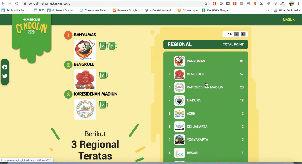 KASKUS Cendolin Online Regional Serentak 2020 &#91;Depok&#93;