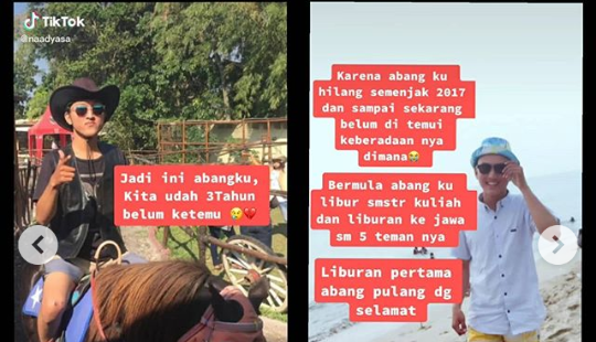 Viral, Kisah Gadis Kehilangan Abang dan 5 Sahabatnya Selama 3 Tahun! Ada yang Tahu?