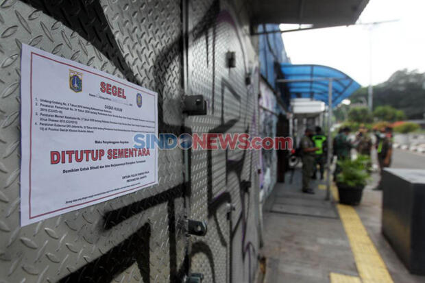 1.100 Perusahaan di Jakarta Langgar PSBB, 188 Ditutup Sementara