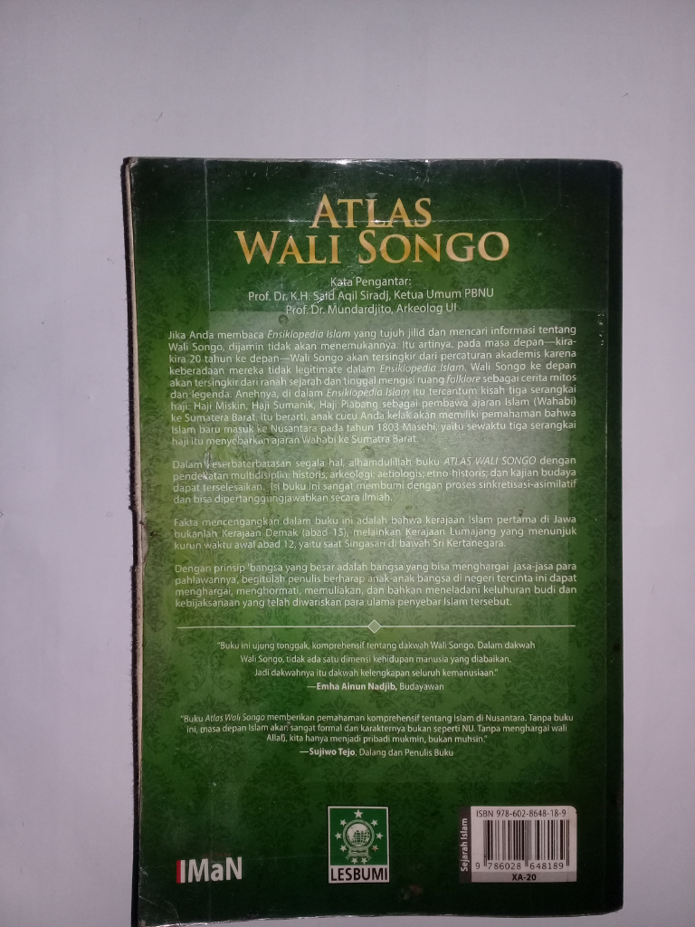 Atlas Wali Songo Sebagai Fakta Sejarah