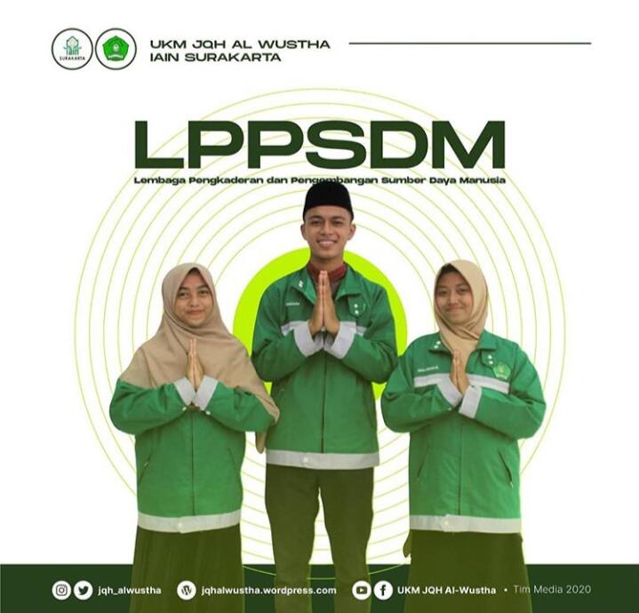Jajaran Badan Pengurus Harian UKM JQH Al-Wustha 2020