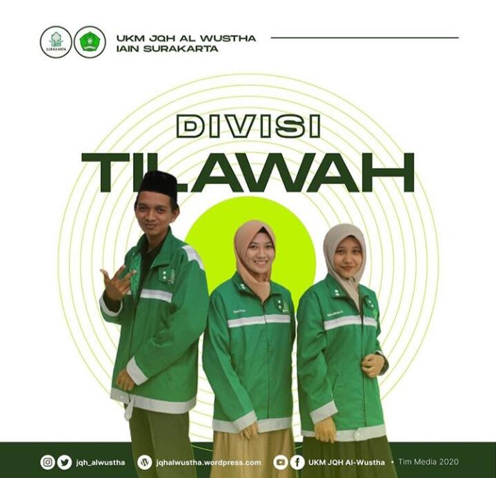 Jajaran Badan Pengurus Harian UKM JQH Al-Wustha 2020
