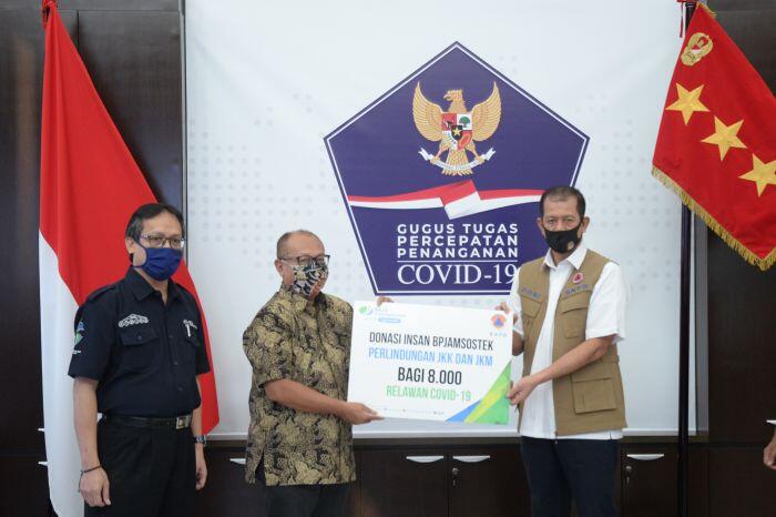 Kasih Sayang BPJAMSOSTEK Kepada Relawan