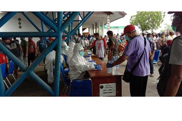 Dari 343 Sopir Angkot Ikuti Rapid Test, 8 Reaktif