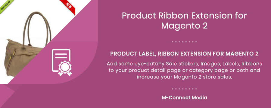 Mconnect Products Label Extension for Magento 2