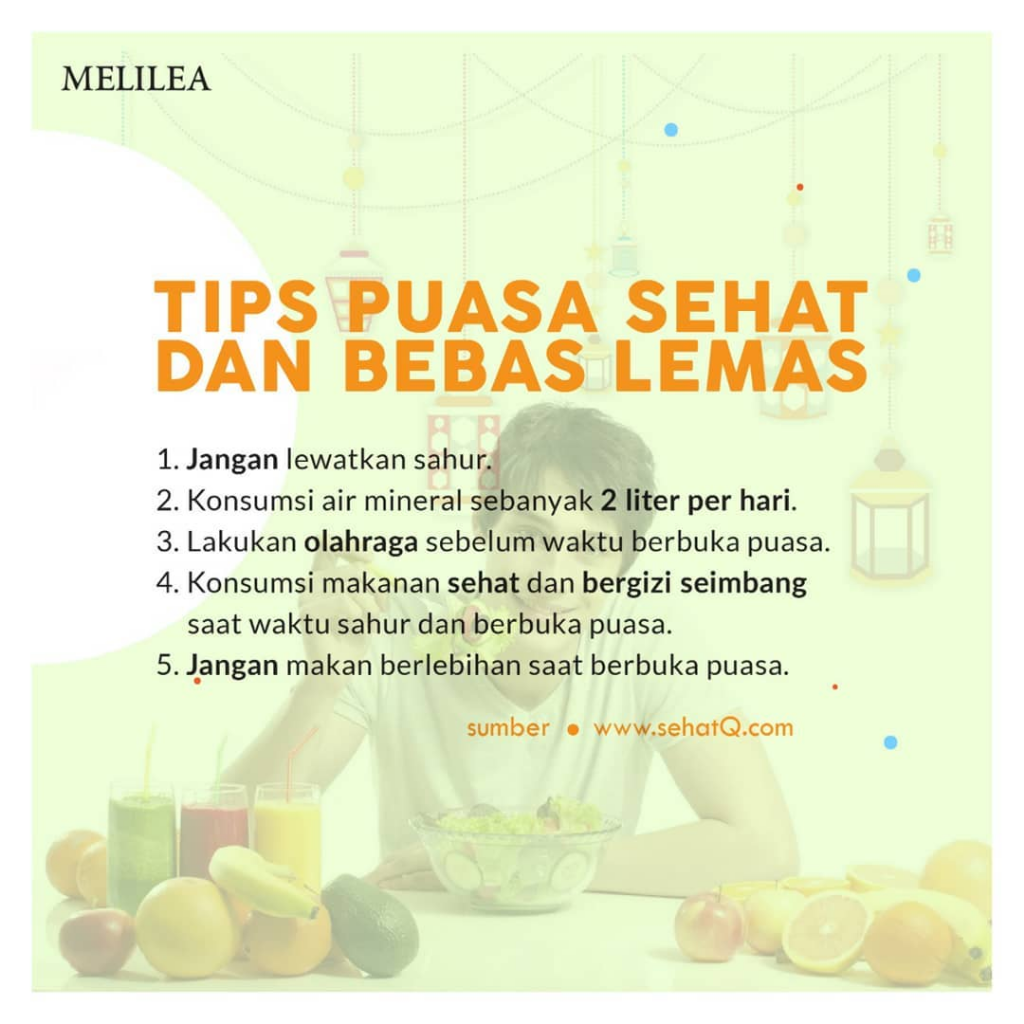 Tips Sehat Selama Puasa