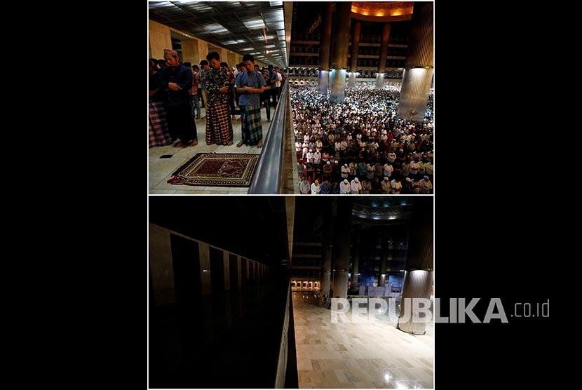 Menengok Masjid Istiqlal di Bulan Ramadhan, Sebelum dan Sesudah Corona