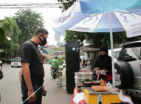 Beginilah Suasana Jakarta Menjelang Buka Puasa di Tengah Pandemi Corona