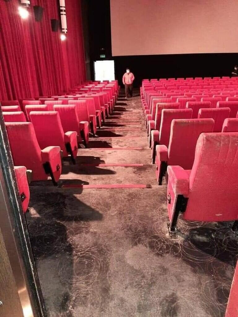 Dua Bulan Lockdown, Kursi dan Karpet Bioskop di Malaysia Dipenuhi Jamur