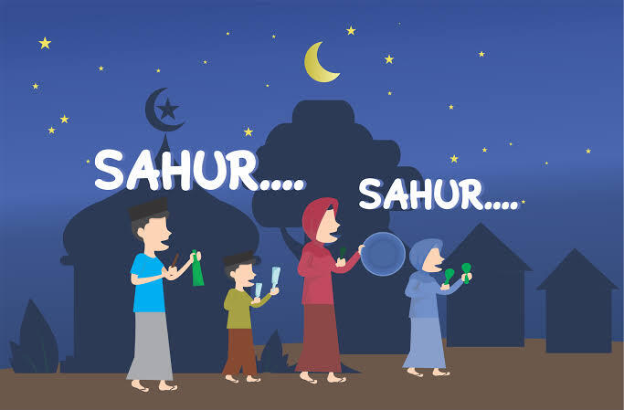 Unik! Bangunkan Sahur Dari Panggil Nama Si Kembang Desa Sampai Kirim Salam Antarwarga