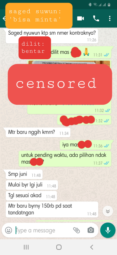 Curahan Hati Tentang Perusahaan Finance &#91;Bersabar Ini Ujian&#93;