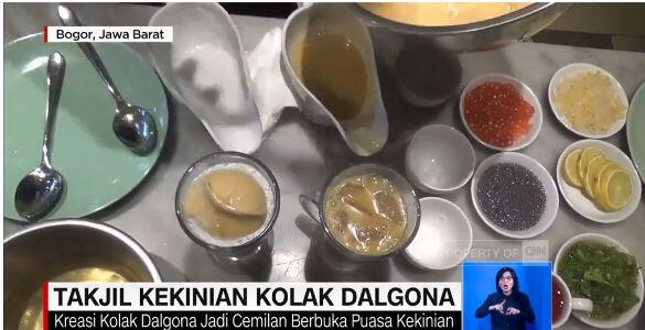 KOLAK DALGONA: Takjil Kekinian di Kota Bogor