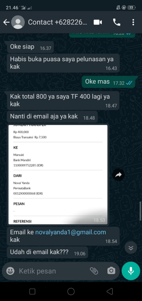 Open Order Pembuatan Website