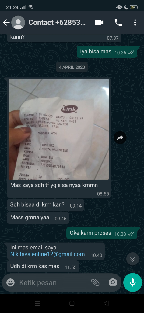 Open Order Pembuatan Website