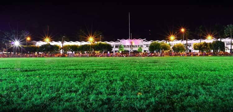 Alun-alun Jember Salah Satu Tempat Ngabuburit Asik Yang Sekarang Sepi Karena Covid-19