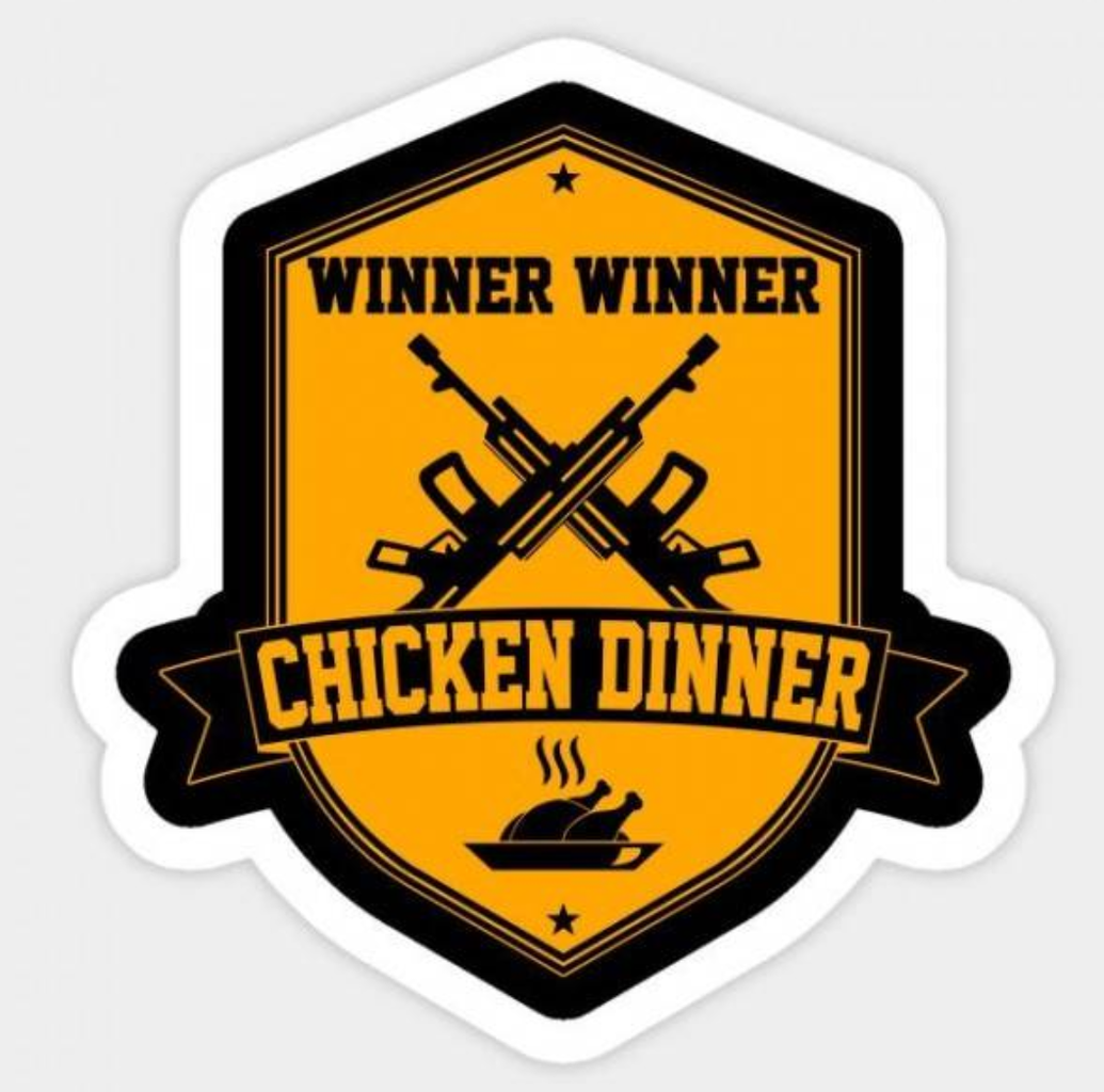 Символы для пабга. Winner winner Chicken dinner. ПУБГ winner winner Chicken dinner. PUBG для печати. PUBG надпись эмблема.