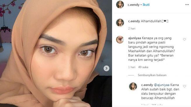 Bikin Gempar, Selebgram ini Langsung Berhijab dan Putuskan Jadi Mualaf, Ternyata Dia