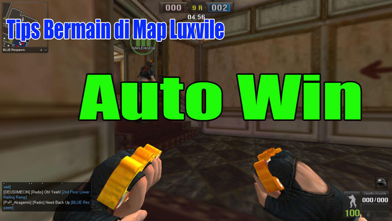 Tips dan trik main di map luxville point blank