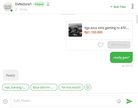 Exploit Penipuan di Tokopedia dengan modus barang retur diclaim hanya dusnya saja