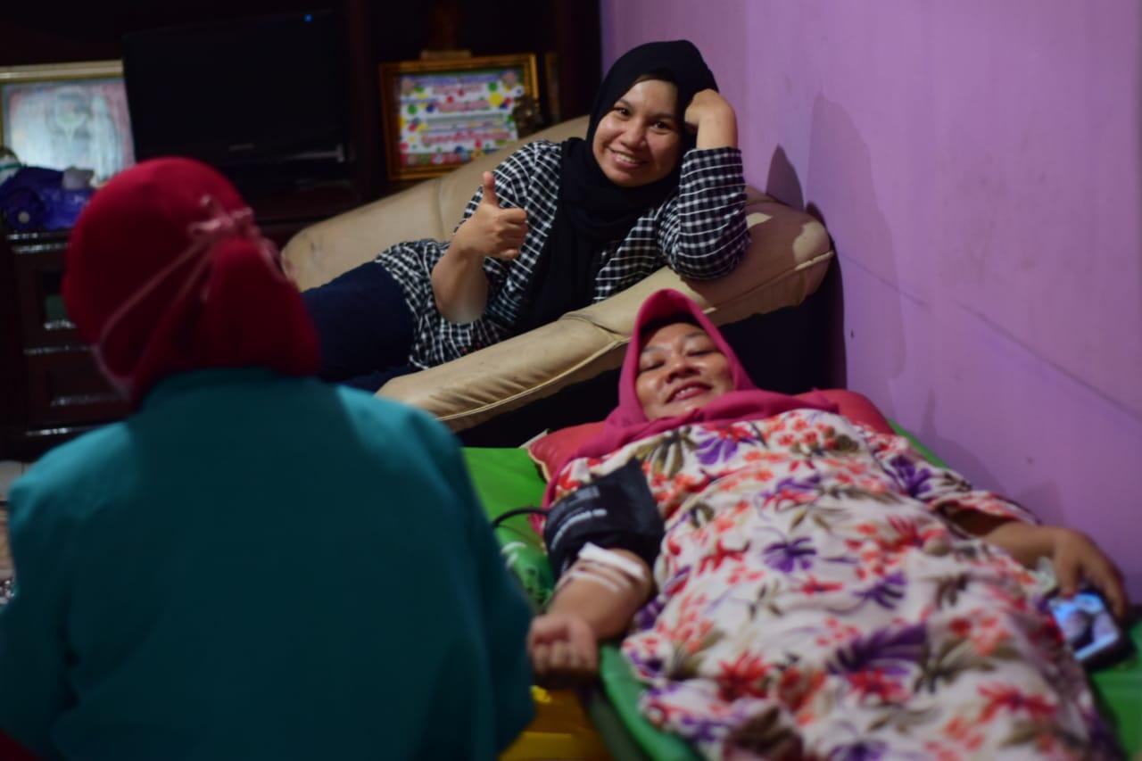 Aksi Sosial Warga Kelurahan Cimone Donor Darah Bersama PMI Kota Tangerang