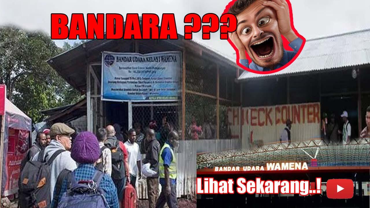 Dulu Dikatain Mirip Kandang Ayam, Perubahan Bandara Wamena Kini Bikin Melongo!