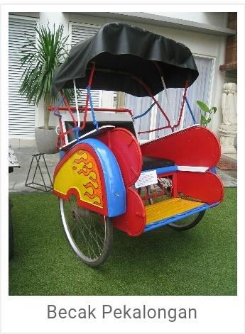 Becak Bersama Perjalanan Cintaku