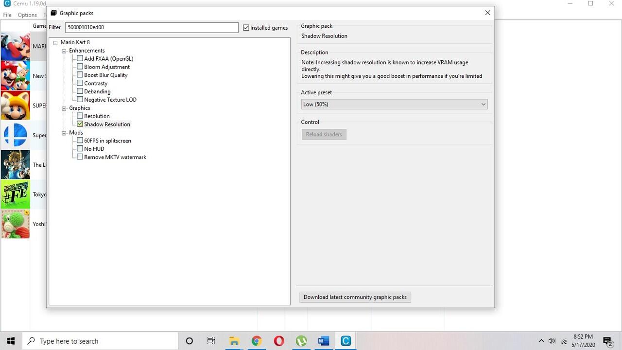 Seting Emulator Wii U (Cemu) Bikin Pc Kentang Bisa Maen Mario Kart Stabil &gt; 30 Fps