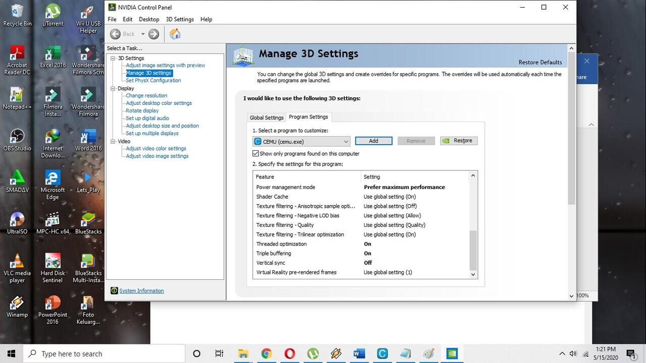 Seting Emulator Wii U (Cemu) Bikin Pc Kentang Bisa Maen Mario Kart Stabil &gt; 30 Fps
