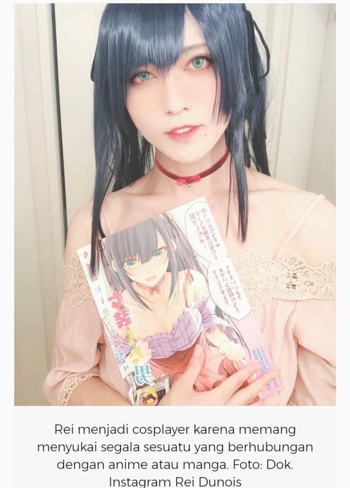 Ratu Cosplay Tercantik Yang Ternyata Adalah Seorang Hode