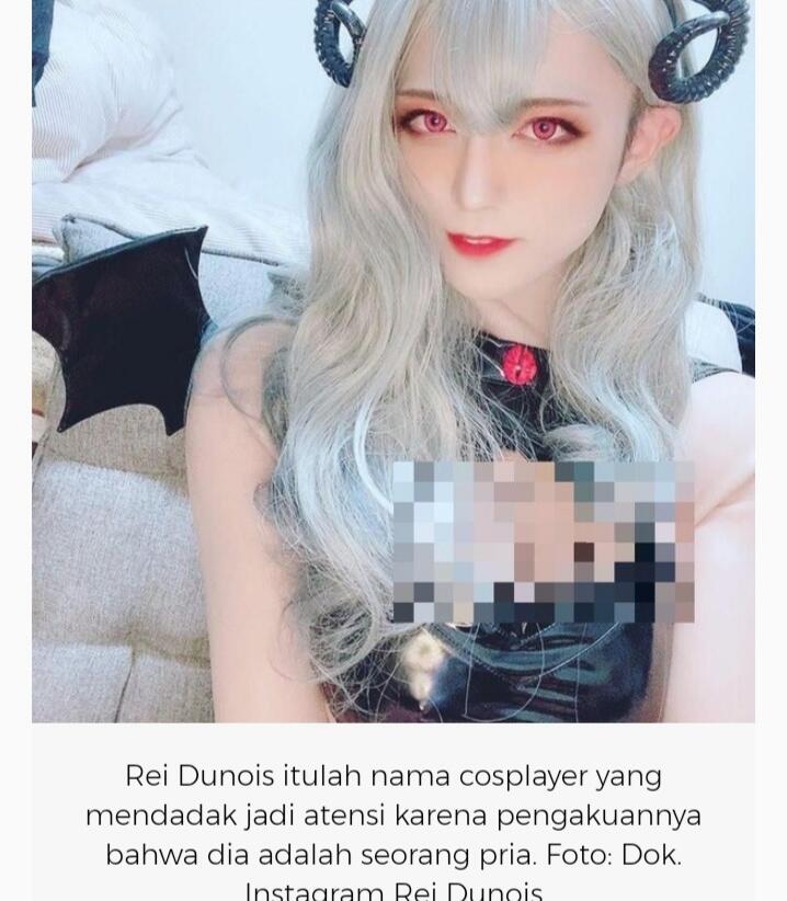 Ratu Cosplay Tercantik Yang Ternyata Adalah Seorang Hode