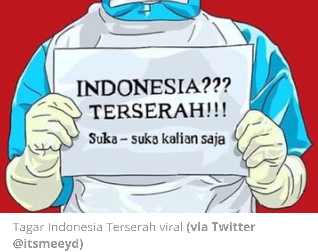 Wow, Ada Yang Menarik Di Tagar #indonesiaterserah, Mau Ikutan Masa Bodo? Terserah!
