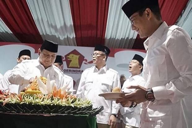 Kepada Sandi, Prabowo Ungkap Niat Maju Lagi Pimpin Gerindra