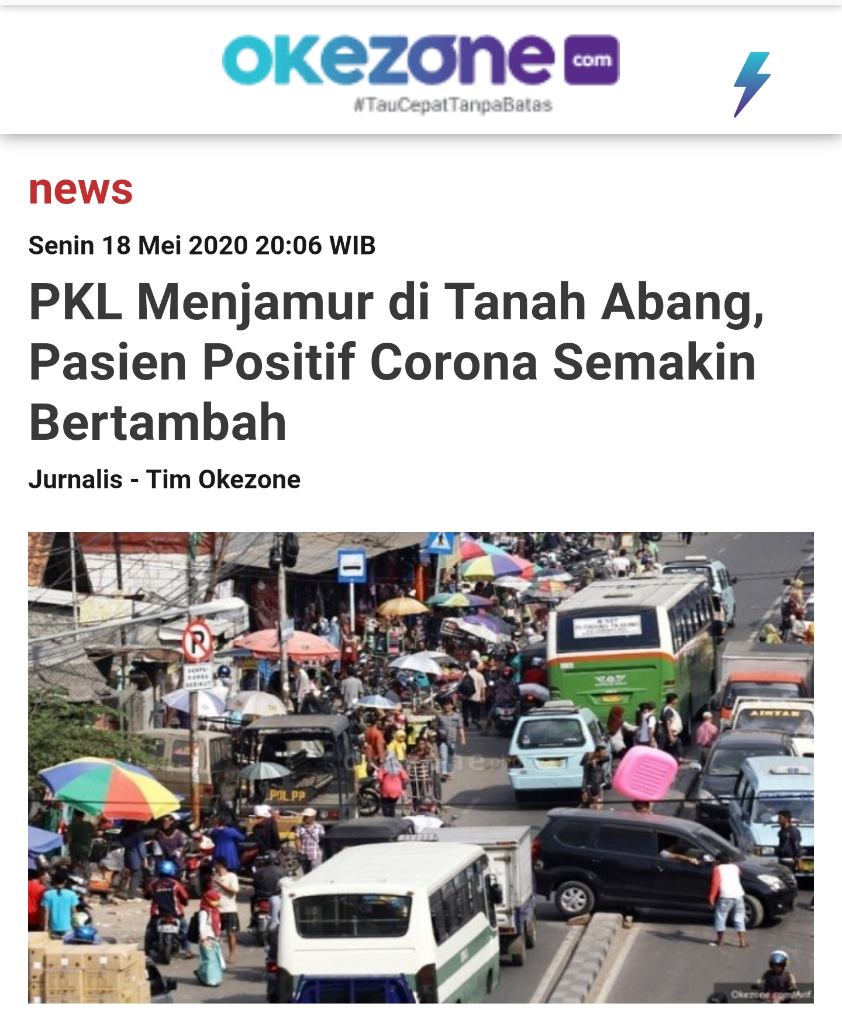 Dua Pekan Pascalebaran, Jumlah Positif Corona di DKI Melonjak Drastis Lagi