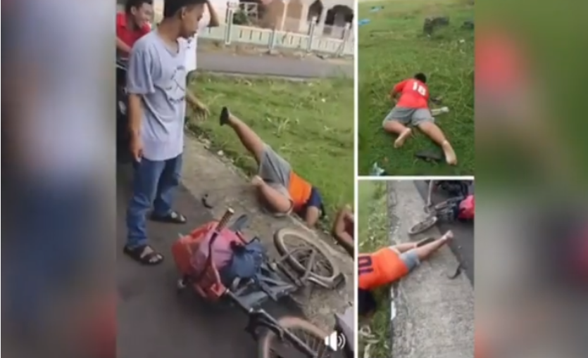 Lagi Viral! Penjual Jalangkote Keliling Dibully hingga Tersungkur ke Tanah