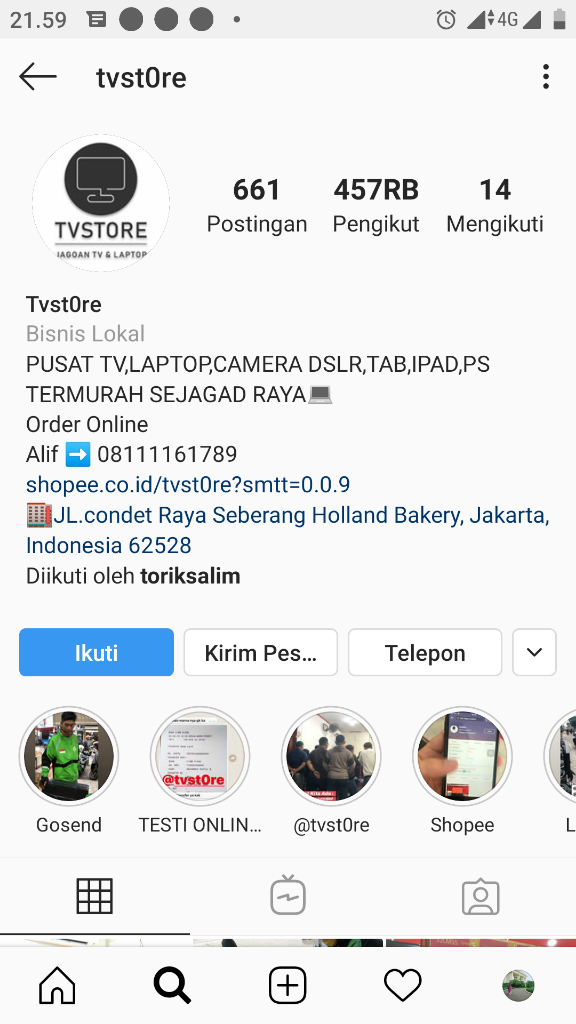 ( PENIPUAN @TVSTORE) pengalaman Tertipu Belanja Online Di Instagram @tvstore