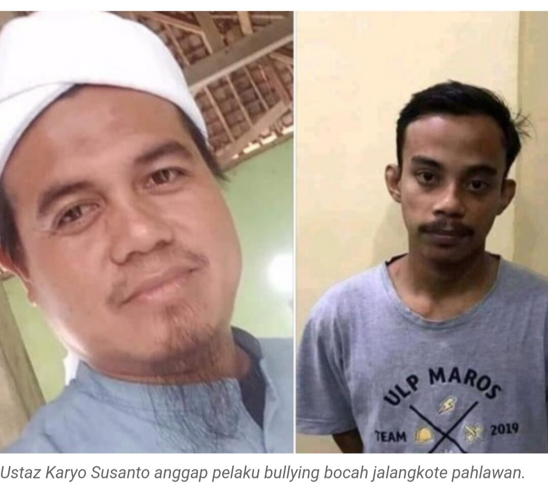 Ustaz Ini Anggap Pelaku Bully Bocah sebagai Pahlawan dan Patut Diteladani