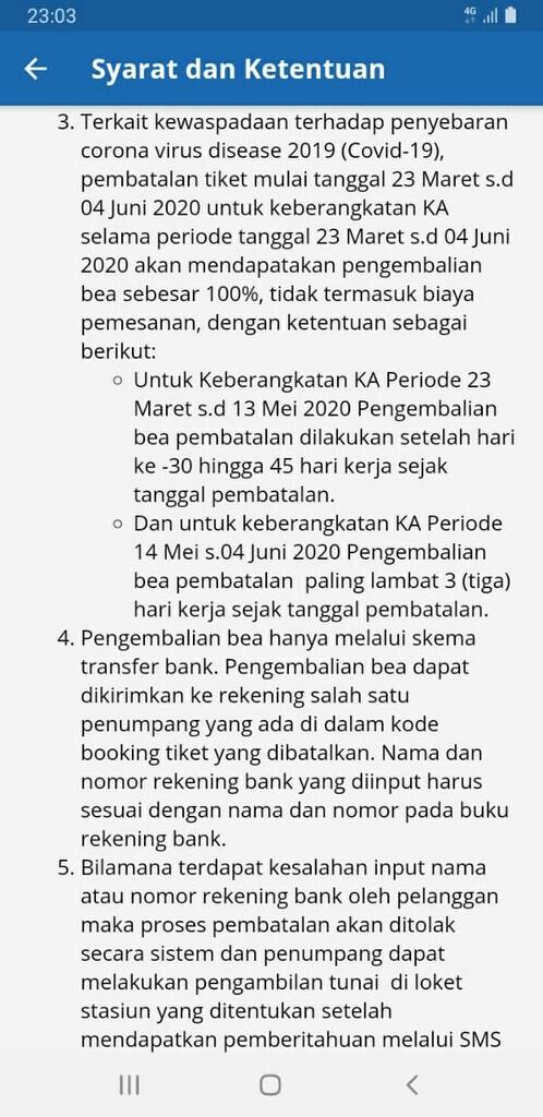 Refund Dana PT KAI Katanya 3 Hari Bor, Nyatanya ???