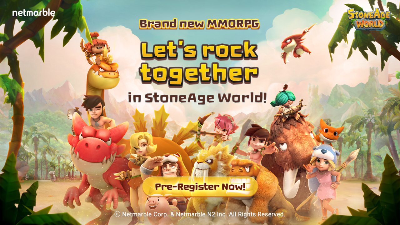 Bersiaplah Untuk Petualangan Prasejarah Bersama MMORPG Koleksi Pet, StoneAge World