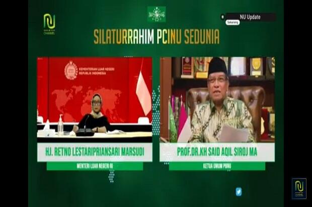 Menlu Sebut NU Miliki Peran Penting Dalam Penanganan Corona