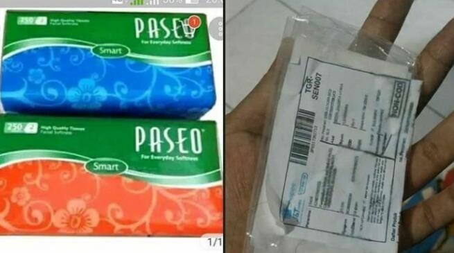 Tertipu Diskon, Dikira Dapat Satu Pack, Orang Ini Ternyata Hanya Dapat Sehelai Tisu