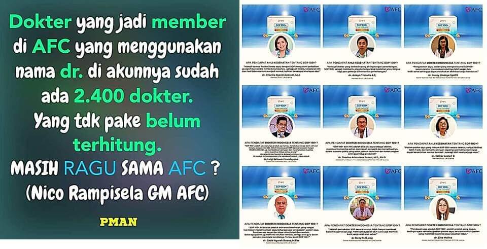 🔴 SOP100+ by AFC Life Science. | Solusi Kesehatan Anda | 100% Made in Japan