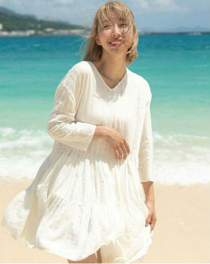 10 Inspirasi White Dress Ala Sunny Dahye Yang Feminin Banget